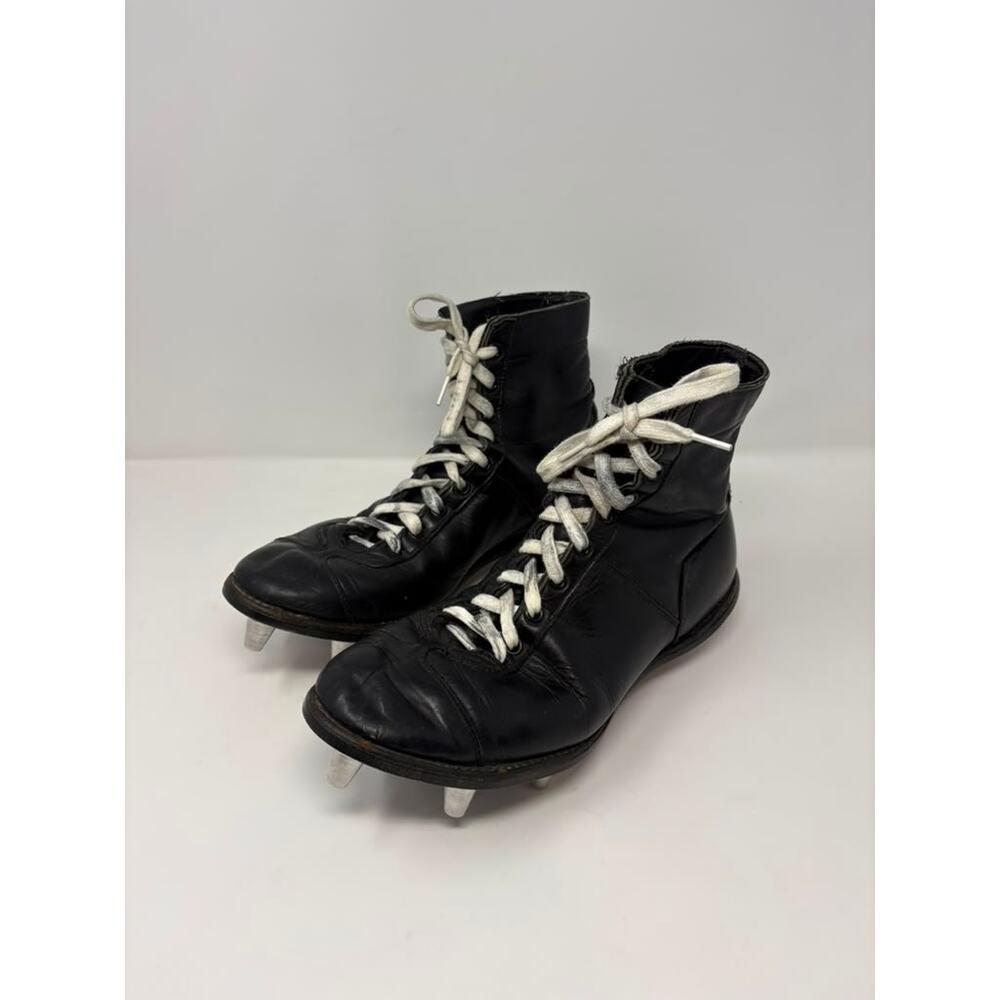 Vintage Cat’s Paw Leather Football Cleats High Top